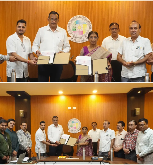 nit raipur signed memorandum of understanding (mou) with sunanda solar samriddhi energy pvt. lt